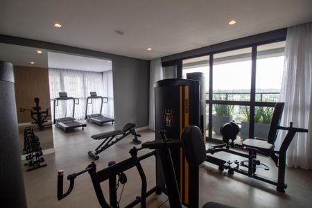 Studio para alugar com 29m², 1 quarto e sem vaga Studio para alugar com 29m², 1 quarto e sem vagaÁrea comum - Academia