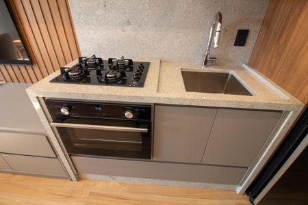 Studio para alugar com 29m², 1 quarto e sem vaga Studio para alugar com 29m², 1 quarto e sem vagaCozinha