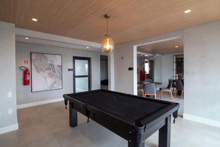 Studio para alugar com 29m², 1 quarto e sem vaga Studio para alugar com 29m², 1 quarto e sem vagaÁrea comum - Sala de Jogos