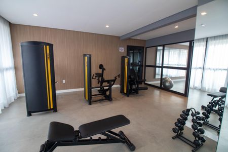 Studio para alugar com 29m², 1 quarto e sem vaga Studio para alugar com 29m², 1 quarto e sem vagaÁrea comum - Academia