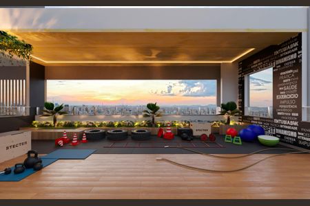 Apartamento para alugar com 74m², 3 quartos e 2 vagas Apartamento para alugar com 74m², 3 quartos e 2 vagasÁrea comum - Academia