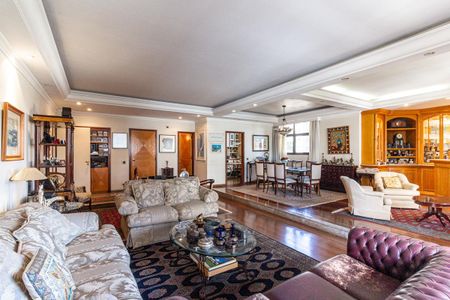 Sala de apartamento à venda com 4 quartos, 464m² em Pacaembu, São Paulo