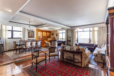 Sala de apartamento à venda com 4 quartos, 464m² em Pacaembu, São Paulo