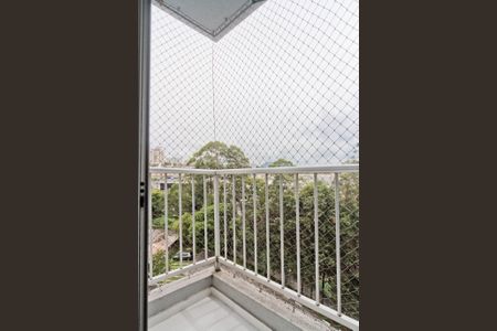 Varanda da Sala de apartamento para alugar com 2 quartos, 64m² em Jardim Marilu, São Paulo