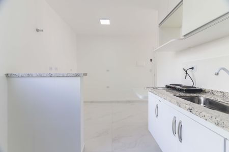 Studio para alugar com 35m², 1 quarto e sem vaga Studio para alugar com 35m², 1 quarto e sem vagaCozinha e Área de Serviço