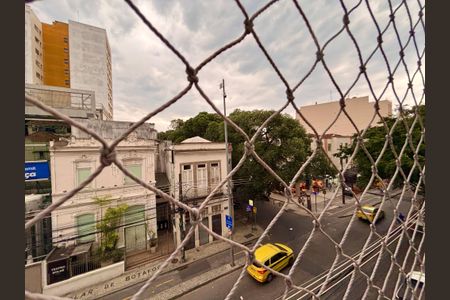 Sala - vista de apartamento para alugar com 2 quartos, 57m² em Botafogo, Rio de Janeiro
