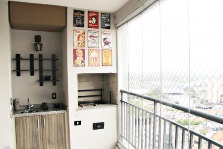 Varanda da Sala de apartamento para alugar com 3 quartos, 88m² em Vila Moreira, Guarulhos
