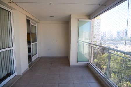 Varanda da Sala de apartamento à venda com 2 quartos, 79m² em Vila Andrade, São Paulo