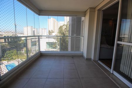 Varanda da Sala de apartamento à venda com 2 quartos, 79m² em Vila Andrade, São Paulo
