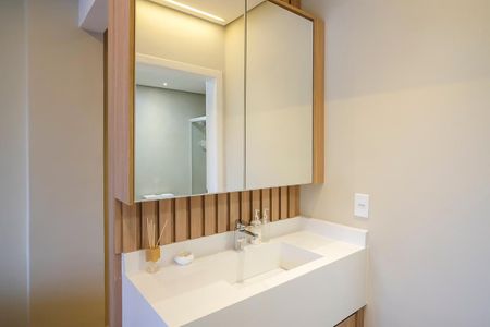 Apartamento à venda com 92m², 2 quartos e sem vagaBanheiro da suíte