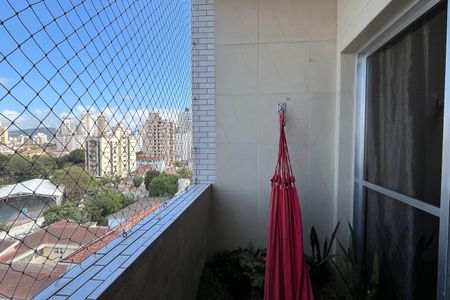 Varanda da Sala de apartamento para alugar com 2 quartos, 114m² em Ponta da Praia, Santos