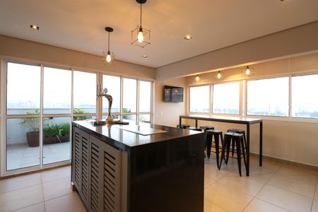 Apartamento para alugar com 28m², 1 quarto e sem vagaÁrea comum - Salão de festas