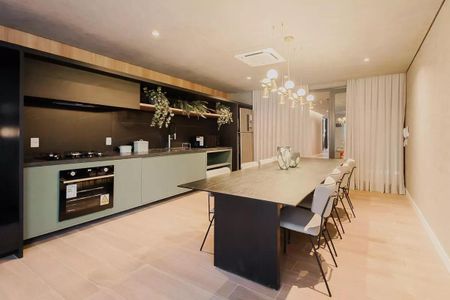 Studio para alugar com 32m², 1 quarto e sem vaga Studio para alugar com 32m², 1 quarto e sem vagaÁrea comum - Espaço Gourmet