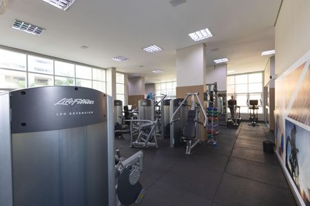 Apartamento à venda com 77m², 2 quartos e 2 vagas Apartamento à venda com 77m², 2 quartos e 2 vagasÁrea comum - Academia