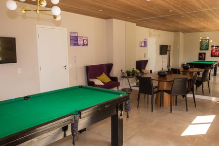 Apartamento à venda com 34m², 2 quartos e sem vaga Apartamento à venda com 34m², 2 quartos e sem vagaSalão de jogos