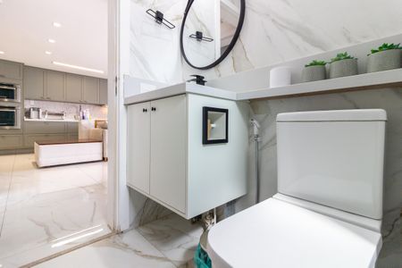 Apartamento à venda com 84m², 2 quartos e 2 vagas Apartamento à venda com 84m², 2 quartos e 2 vagasBanheiro