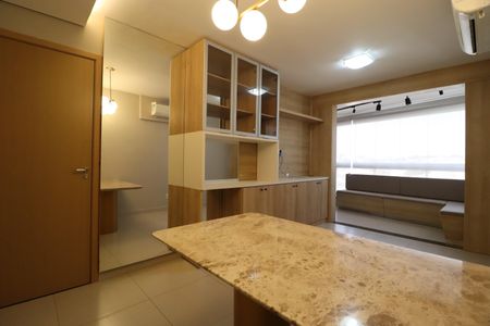 Sala de apartamento para alugar com 2 quartos, 65m² em Bosque dos Buritis, Uberlândia