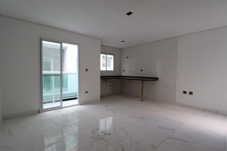 Casa de condomínio à venda com 117m², 2 quartos e 2 vagasSala