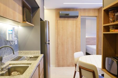 Apartamento à venda com 38m², 1 quarto e sem vagaCozinha e Área de Serviço