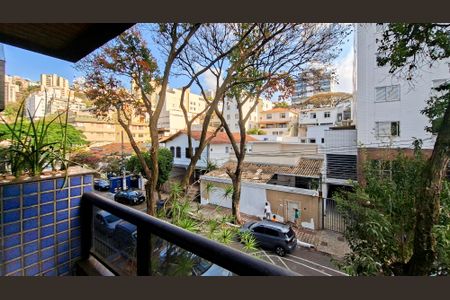Varanda da Sala de apartamento à venda com 3 quartos, 99m² em São Lucas, Belo Horizonte