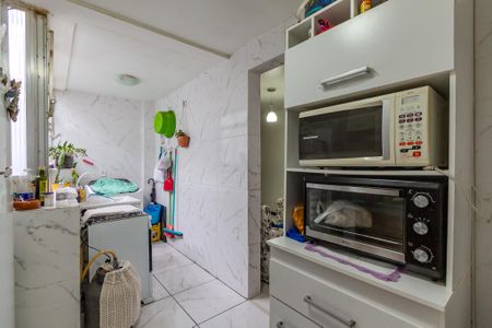 Apartamento à venda com 91m², 2 quartos e sem vagaCozinha e Área de Serviço