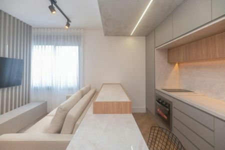 Sala de apartamento para alugar com 1 quarto, 33m² em Farroupilha, Porto Alegre