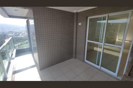 Varanda de apartamento para alugar com 2 quartos, 80m² em Canto do Forte, Praia Grande