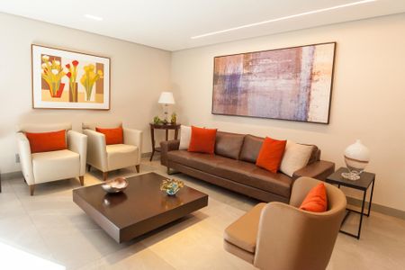 Apartamento à venda com 105m², 3 quartos e 2 vagasSala