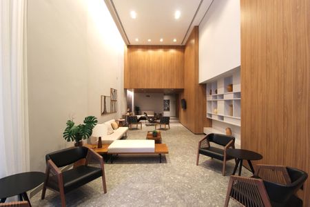 Studio à venda com 45m², 1 quarto e 1 vagaHall Social