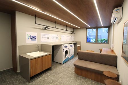 Studio à venda com 45m², 1 quarto e 1 vagaÁrea Comum - Salão de Festas