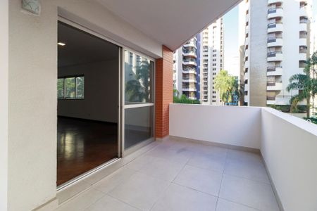 Varanda da Sala de apartamento à venda com 3 quartos, 167m² em Brooklin, São Paulo