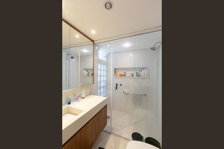 Apartamento para alugar com 142m², 3 quartos e 1 vagaBanheiro da Suíte