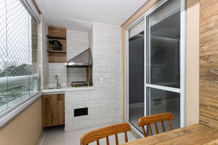 Varanda Gourmet de apartamento à venda com 3 quartos, 82m² em Tatuapé, São Paulo