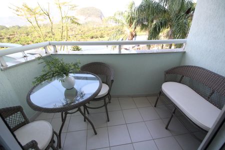 Varanda da Sala de apartamento à venda com 2 quartos, 78m² em Barra da Tijuca, Rio de Janeiro