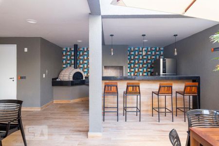 Apartamento para alugar com 36m², 1 quarto e 1 vaga Apartamento para alugar com 36m², 1 quarto e 1 vagaÁrea comum - Churrasqueira