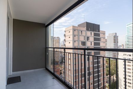 Apartamento para alugar com 36m², 1 quarto e 1 vaga Apartamento para alugar com 36m², 1 quarto e 1 vagaVaranda