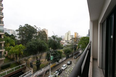 Vista da Varanda de kitnet/studio para alugar com 1 quarto, 47m² em Bela Vista, São Paulo
