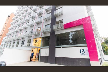 Studio à venda com 43m², 1 quarto e sem vaga Studio à venda com 43m², 1 quarto e sem vagaFachada