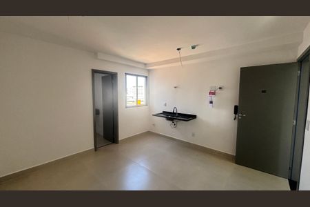 Quarto - Cozinha de apartamento à venda com 1 quarto, 20m² em Vila Sao Pedro, Santo André