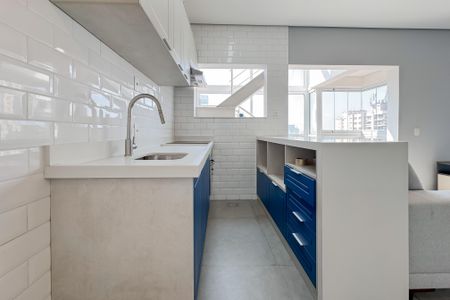 Studio à venda com 45m², 1 quarto e 2 vagas Studio à venda com 45m², 1 quarto e 2 vagasCozinha