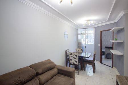 Sala de apartamento para alugar com 2 quartos, 47m² em Ingá, Betim