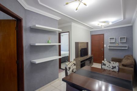 Sala de apartamento para alugar com 2 quartos, 47m² em Ingá, Betim