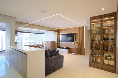 Sala de apartamento à venda com 2 quartos, 98m² em Tatuapé, São Paulo