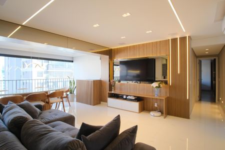 Sala de apartamento à venda com 2 quartos, 98m² em Tatuapé, São Paulo