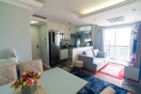 Sala de apartamento para alugar com 2 quartos, 50m² em Vila do Encontro, São Paulo