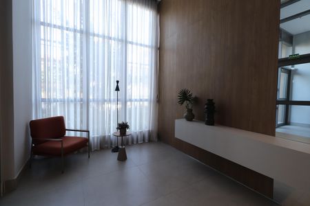 Studio à venda com 27m², 1 quarto e sem vagaHall social