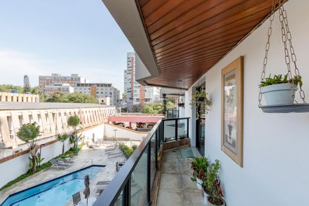 Apartamento para alugar com 137m², 2 quartos e 2 vagas Apartamento para alugar com 137m², 2 quartos e 2 vagasVaranda da Sala