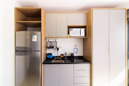 Studio à venda com 27m², 1 quarto e sem vaga Studio à venda com 27m², 1 quarto e sem vagaCozinha