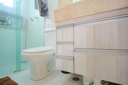 Casa de condomínio à venda com 163m², 3 quartos e 2 vagasBanheiro da Suíte