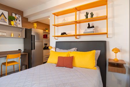 Studio à venda com 26m², 1 quarto e sem vaga Studio à venda com 26m², 1 quarto e sem vagaSala/Quarto